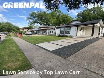 Modern Landscaping In Dallas,75211,Landscaping Maintenance by Top Lawn Carr, work completed in Jun , 2026