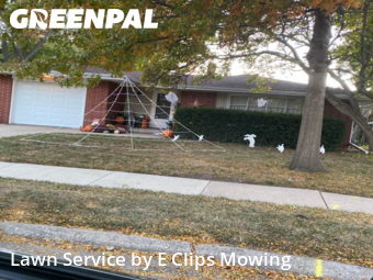 Weed Trimming in Rockford, 61107, Lawn Maintenance by E Clips Mowing , work completed in Nov , 2025