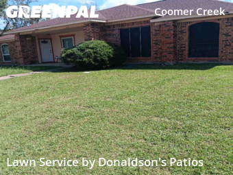 Lawn Care Servicein Garland,75040,Lawn Mow by Donaldson's Patios, work completed in Nov , 2025