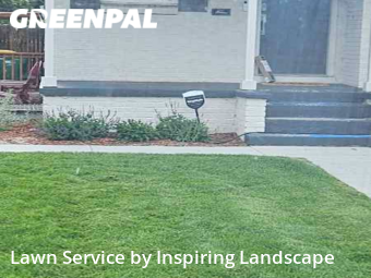 Front Yard Mowing in Wheat Ridge, 80212, Grass Cutting by Inspiring Landscape, work completed in Oct , 2025
