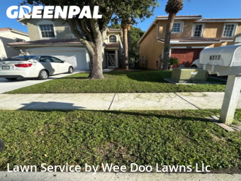 Lawn Mowing in Boynton Beach, 33436, Lawn Maintenance by Wee Doo Lawns Llc, work completed in Nov , 2025