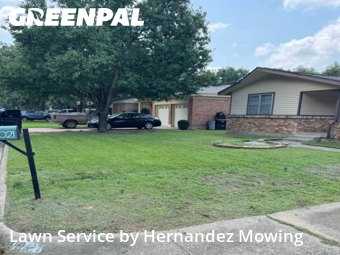 Lawn Cutin Hurst,76053,Lawn Cut by Hernandez Mowing, work completed in Nov , 2025