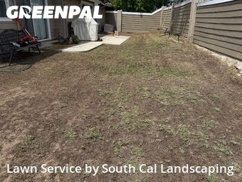 Lawn mowing work completed in La Mesa, CA