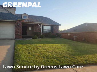 Yard Maintenance in Jenks, 74037, Backyard Mowing by Greens Lawn Care, work completed in Nov , 2025