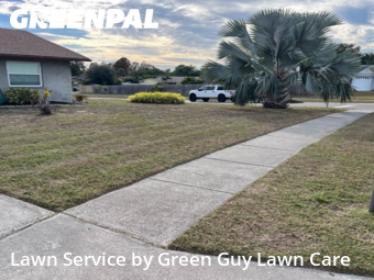 Lawn Mowin Dunedin,34698,Grass Cutting by Green Guy Lawn Care, work completed in Jan , 2026