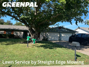 Lawn Maintenancein Benbrook,76126,Lawn Mowing by Straight Edge Mowing, work completed in Nov , 2025