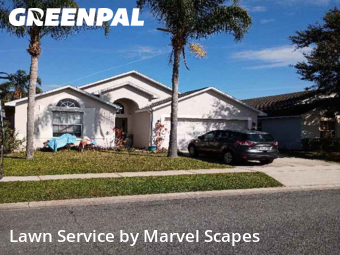 Lawn Cutin Kissimmee,34746,Lawn Mowing Service by Marvel Scapes , work completed in Feb , 2026
