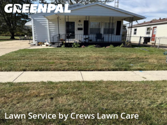 Backyard Mowing in Oregon, 43616, Yard Management by Crews Lawn Care, work completed in Oct , 2025