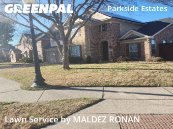 Lawn mowed in Frisco, 75035