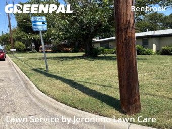 Lawn Care Servicein Benbrook,76126,Grass Cutting by Jeronimo Lawn Care , work completed in Nov , 2025