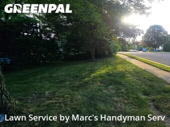 Lawn mowed in Newark, 19711