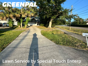 Lawn Care Servicein Oldsmar,34677,Grass Cut by Special Touch Enterp, work completed in Jan , 2026