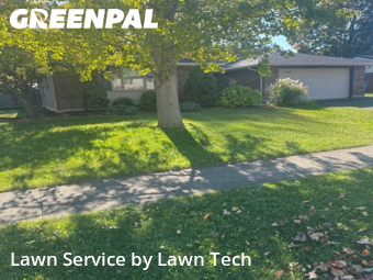 Yard Care in Huber Heights, 45424, Lawn Work by Lawn Tech, work completed in Nov , 2025