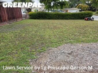 Lawn mowing work completed in Sunnyvale, CA