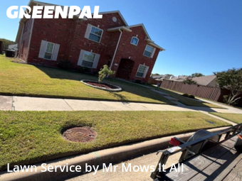 Yard Mowing in Allen, 75002, Garden Trimming by Mr Mows It All, work completed in Nov , 2025