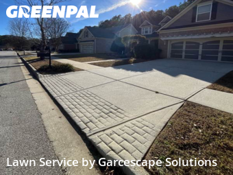 Front Yard Mowing in Loganville, 30052, Yard Care by Garcescape Solutions, work completed in Dec , 2025