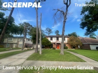 Lawn Cutin Baytown,77521,Grass Cut by Simply Mowed Service, work completed in Jan , 2026