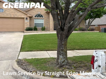 Lawn Servicein Keller,76248,Lawn Maintenance by Straight Edge Mowing, work completed in Nov , 2025
