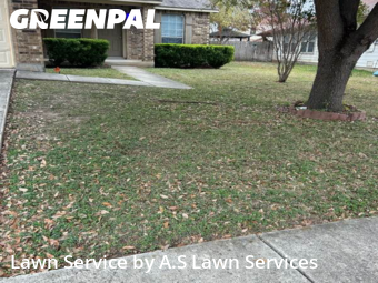 Lawn Cutin Cibolo,78108,Lawn Care Service by A.S Lawn Services, work completed in Jan , 2026