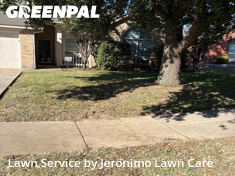 Lawn Cuttingin Burleson,76028,Grass Cutting by Jeronimo Lawn Care , work completed in Jan , 2026