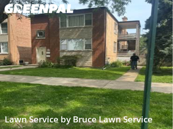 Lawn Maintenancein Skokie,60077,Lawn Mowing by Bruce Lawn Service, work completed in Jan , 2026