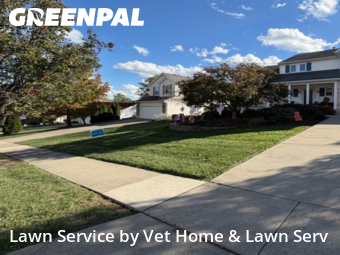 Lawn Mowingin Lebanon,45036,Lawn Maintenance by Vet Home & Lawn Serv, work completed in Dec , 2025
