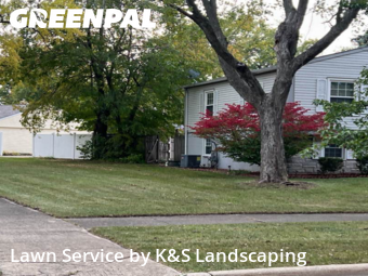 Grass Cuttingin Joliet,60435,Yard Mowing by K&S Landscaping, work completed in Nov , 2025
