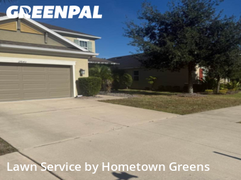 Lawn Care Servicein Wesley Chapel,33544,Yard Mowing by Hometown Greens , work completed in Nov , 2025