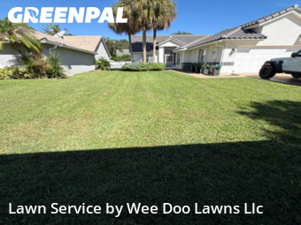 Yard Grooming in Delray Beach, 33445, Lawn Mowing by Wee Doo Lawns Llc, work completed in Nov , 2025