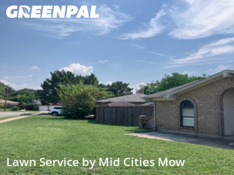 Yard Mowingin Bedford,76022,Lawn Care Service by Mid Cities Mow, work completed in Dec , 2025