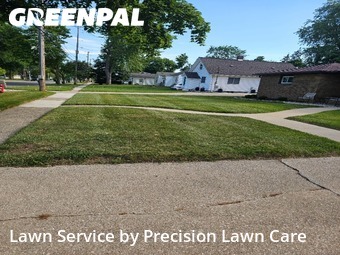 Modern Landscaping In Midland,48640,Landscape Design by Precision Lawn Care, work completed in Jul , 2026