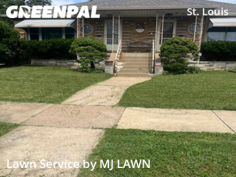 Lawn Servicein St Louis,63109,Lawn Mowing by MJ LAWN, work completed in Dec , 2025