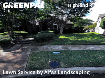 Affordable Landscaping Maintenance Services In Plano,75025,Landscaping Installation by Alfas Landscaping, work completed in Oct , 2025