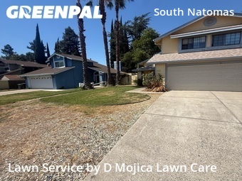 Lawn mowing work completed in Sacramento, CA