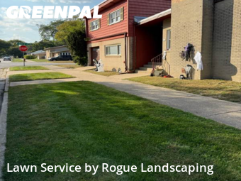 Lawn Servicein Skokie,60076,Lawn Cutting by Rogue Landscaping, work completed in Nov , 2025