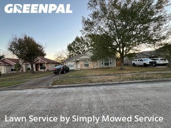 Lawn mowed in Deer Park, 77536