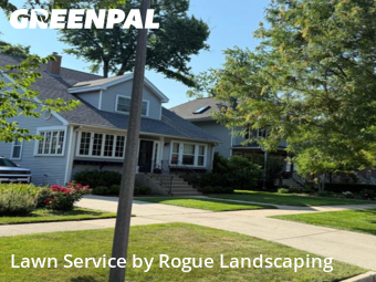 Lawn Servicein Elmhurst,60126,Grass Cut by Rogue Landscaping, work completed in Nov , 2025