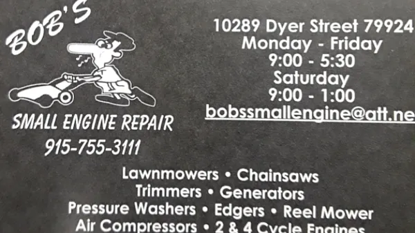 Bob's Small Engine Repair Photo 2