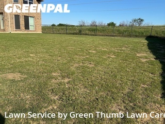 Yard Mowingin Roanoke,76262,Lawn Service by Green Thumb Lawn Care, work completed in Jun , 2026