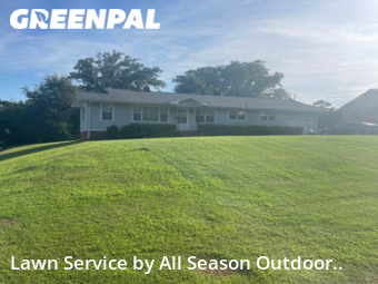 Front Yard Mowing in Valley, 36854, Property Maintenance by All Season Outdoor.., work completed in Nov , 2025