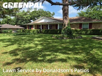 Lawn Cutin Garland,75043,Lawn Care Service by Donaldson's Patios, work completed in Jul , 2026