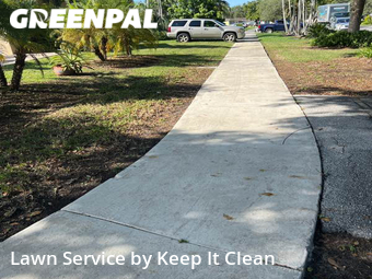 Lawn Mowingin Kendall,33176,Lawn Cut by Keep It Clean, work completed in Dec , 2025