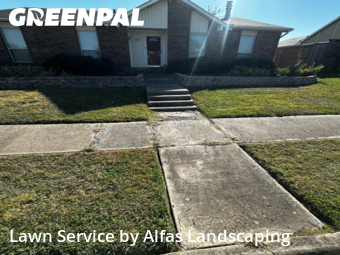 Grass Cutin The Colony,75056,Yard Mowing by Alfas Landscaping, work completed in Nov , 2025