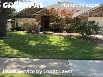 Yard Mowingin Frisco,75035,Grass Cutting by Lopez Lawn, work completed in Jun , 2026