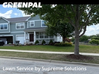Lawn Cutin Elgin,60124,Lawn Service by Supreme Solutions , work completed in Jul , 2026