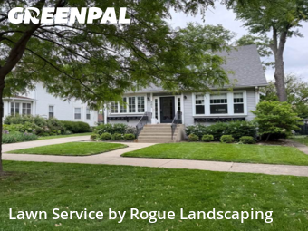 Yard Mowingin Elmhurst,60126,Lawn Cutting by Rogue Landscaping, work completed in Nov , 2025