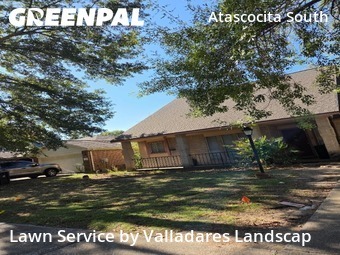 Lawn Care Servicein Humble,77346,Lawn Mowing by Valladares Landscap, work completed in Dec , 2025