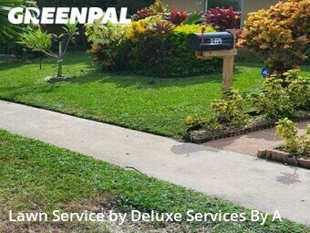 Front Yard Mowing in Lauderdale Lakes, 33311, Lawn Mowing by Deluxe Services By A, work completed in Oct , 2025