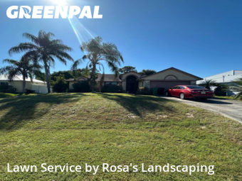 Yard Cutting in Palm City, 34990, Yard Upkeep by Rosa's Landscaping , work completed in Dec , 2025