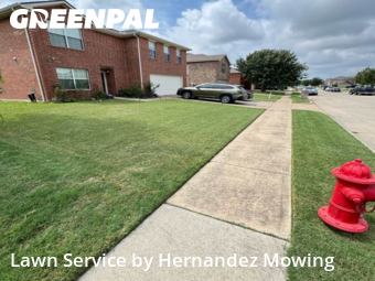 Lawn Mowin Saginaw,76131,Lawn Cutting by Hernandez Mowing, work completed in Oct , 2025